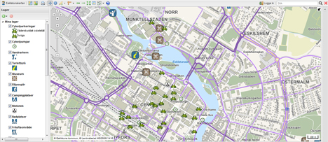 Geoforum Sverige - Ny cykelkarta i Eskilstuna kommun